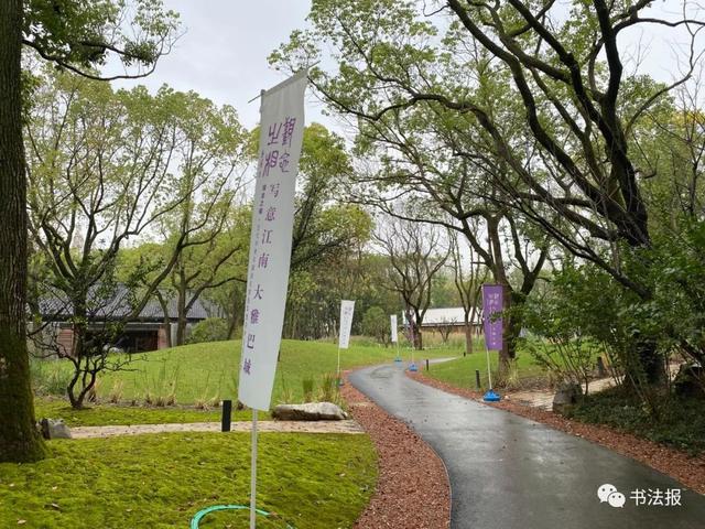 三名工程书法展图片