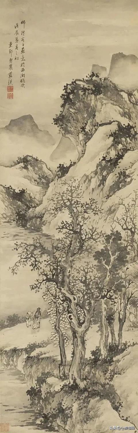 松下问童子全诗（松下问童子绘画）