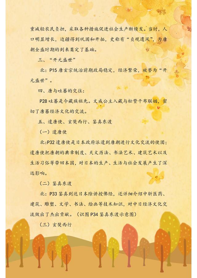 初中历史：7—9年级必考知识点总结！仅发一次，吃透成绩翻翻涨-第7张图片-35股票学习网