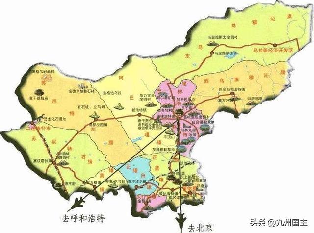 内蒙古行政区划调整设想：12个市盟合并为10个