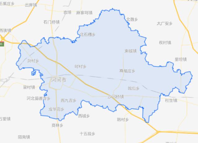 河北省河间市属于哪个市，河北超百万人口的县？