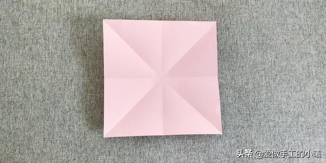百合花的折法