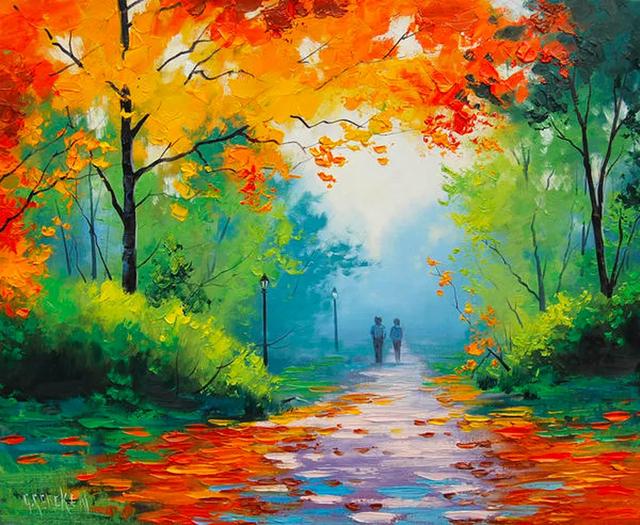 画一幅秋天的画(画一幅秋天的画三年级)-中国荷都网