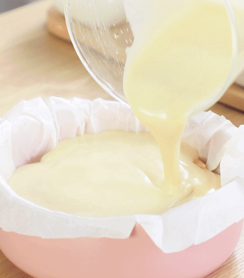 以后蛋糕就这样做，不打发不发酵，娃吃到渣都不剩