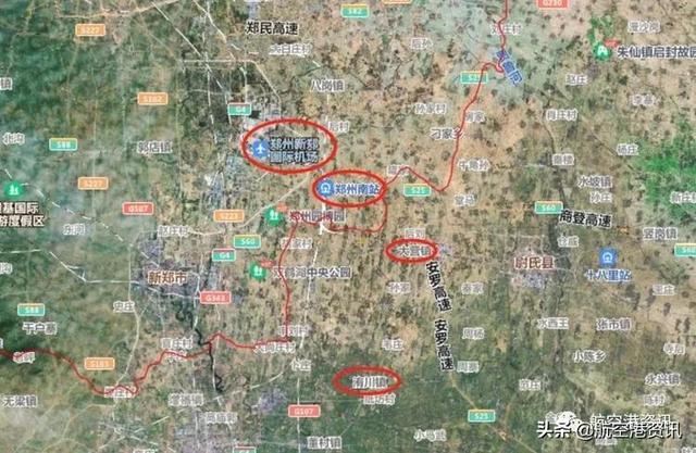 郑州、开封、许昌联合，航空港区最终受益或成为“金三角”？