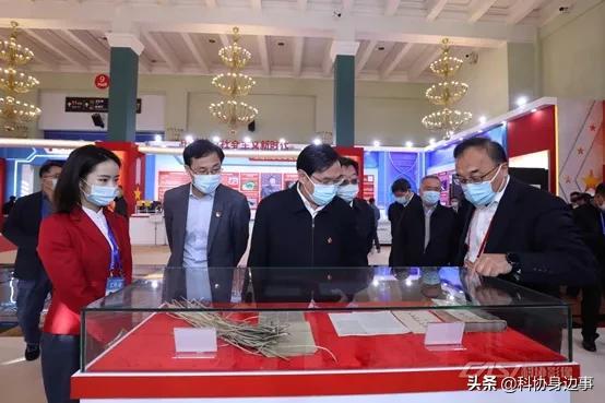 参观素质工程提升成就展