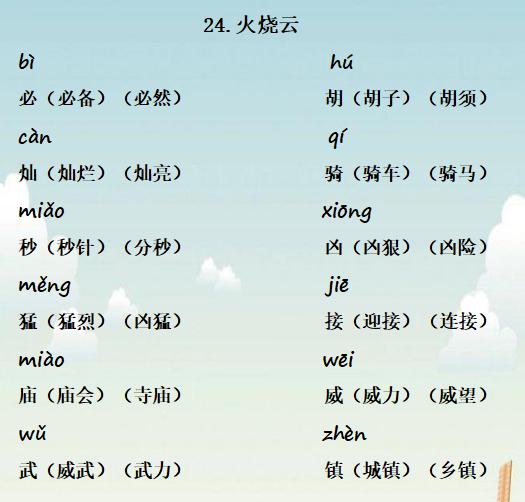 绸组词图片