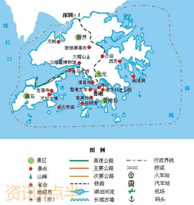 中国交通地图高清版 （全国34省交通旅游地图）