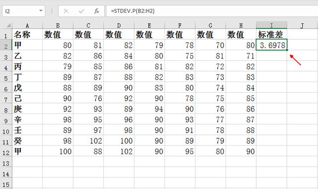 标准差怎么算