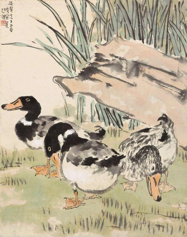 徐悲鸿励志学画