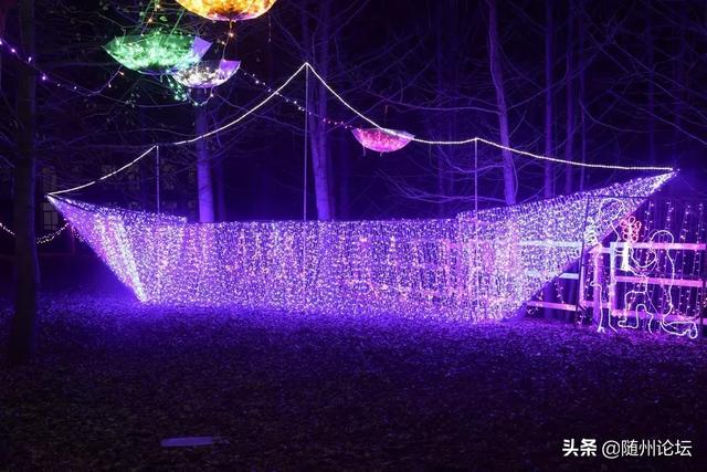 常熟梁山工程灯光展