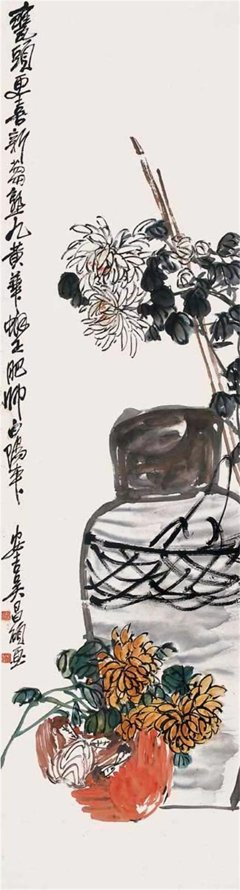 中国100名最著名画家系列-近代篇- 文人画最后的高峰吴昌硕