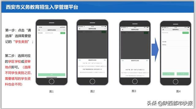 速看！今年西安幼升小 小升初怎样网上报名 几张图看懂所有流程 小升初报名 第5张