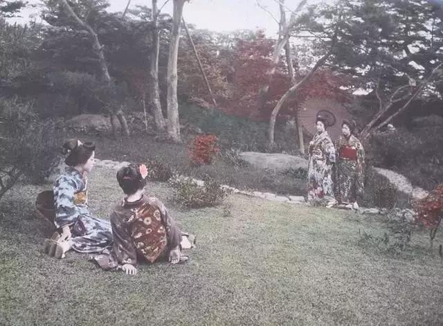 百年前的日本老照片
