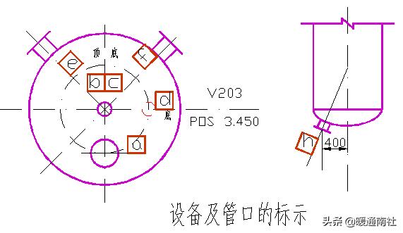 管道工程测量坐标点展轴线图