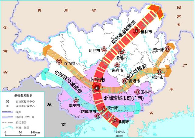 广西新规划：将建1个特大城市、1个I型大城市、3个II型大城市