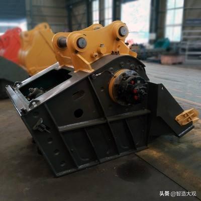 现代挖机破碎机液压管道怎么装