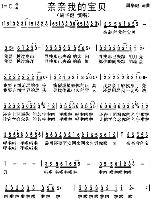 5亲亲我的宝贝,6刀剑如梦,7寂寞的眼,8爱相随,9真心英雄,10其实不想走