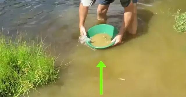 洗砂机淘金视频