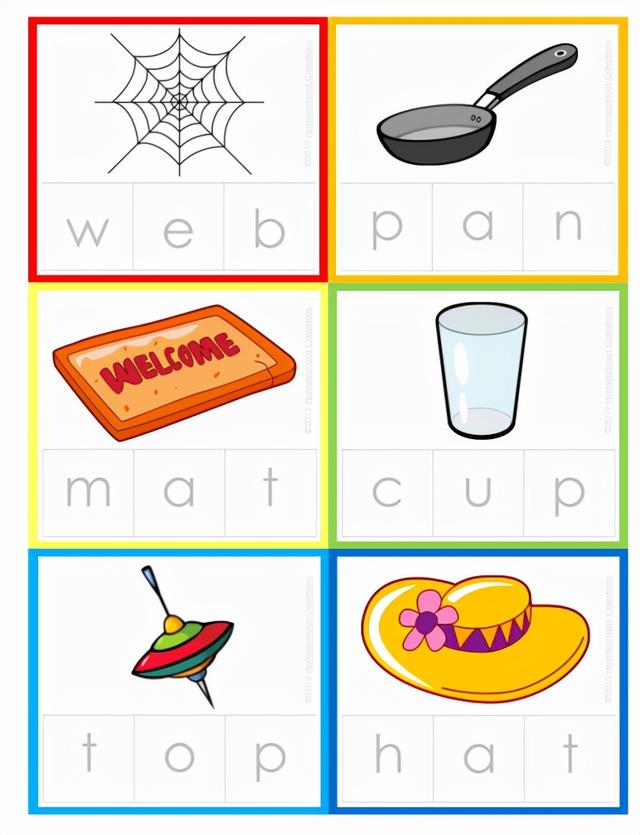 神帮手！趣味自然拼读游戏卡43套，轻松激发孩子拼读乐趣