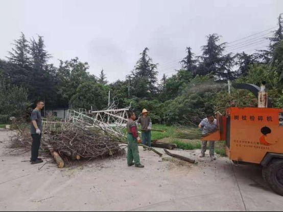 自制树枝破碎机