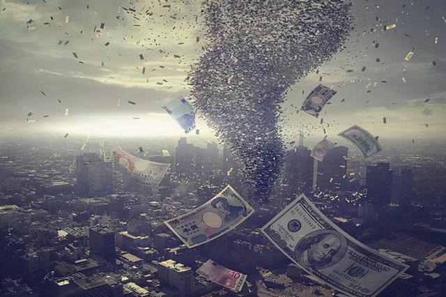 美国遭遇严重经济危机，2008年时靠印钱解决问题，这次印钱也没用