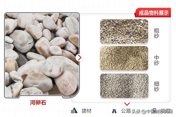 50吨河卵石制砂机