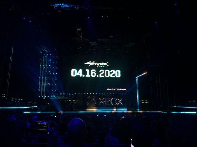 2019 E3微软展前发布会内容汇总：赛博朋克2077发售日公布
