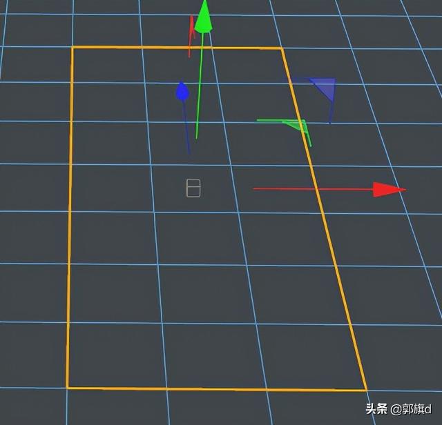 C4D平面花样挖不规则孔