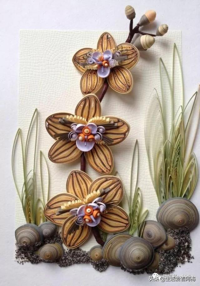 简单又漂亮的平面衍纸大全(非常简单的衍纸手工)