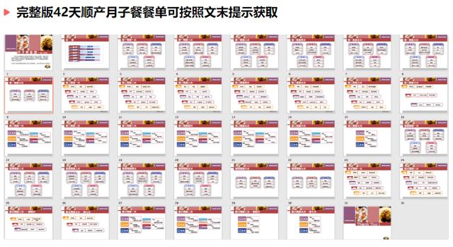 金牌月嫂私藏的42天月子餐大全，详细介绍早中晚餐，要收藏