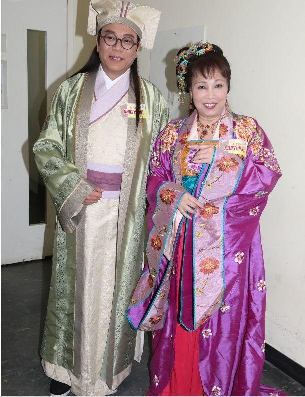 欧阳震华现身与“群姐”拍《爱．回家》，两人以古装打扮亮相