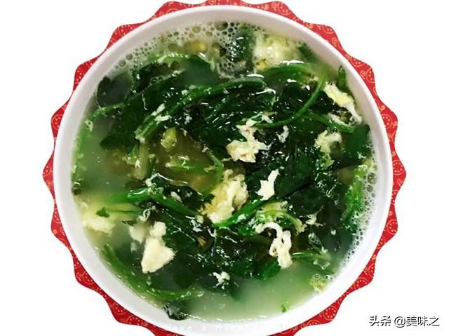 菠菜鸡蛋汤