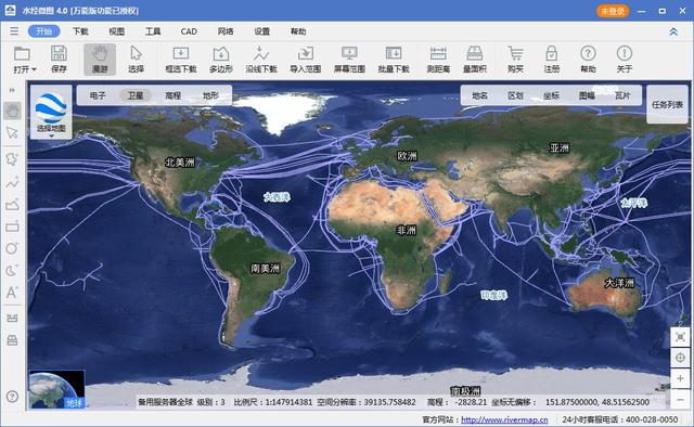 连接全球互联网的海底电缆究竟是如何分布的？