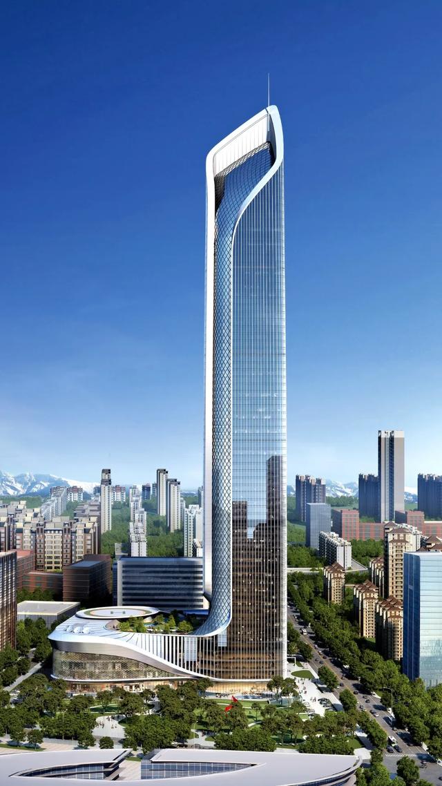 高249米新疆第二高摩天楼亚欧之心