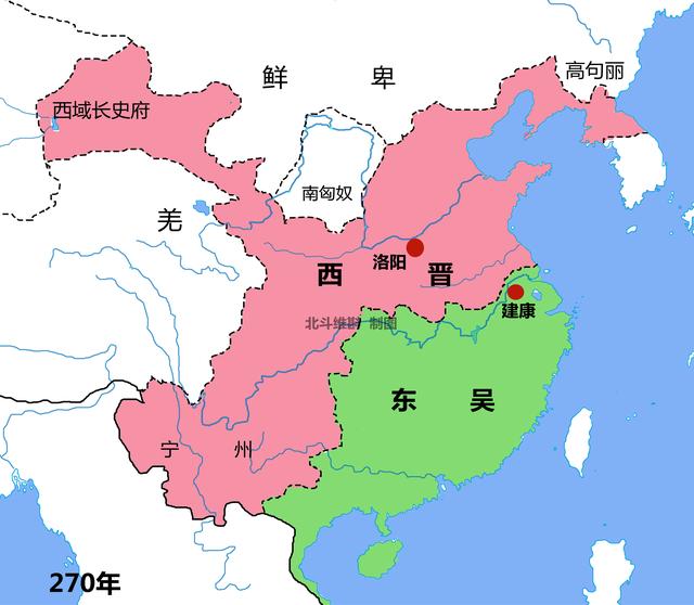 从地图看三国的演变：从东汉末年的割据到西晋的短暂统一