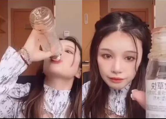 女网红直播被逼喝农药，死前挣扎过程曝光，究竟是谁杀害了她？