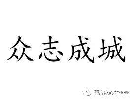 齐心协力的意思