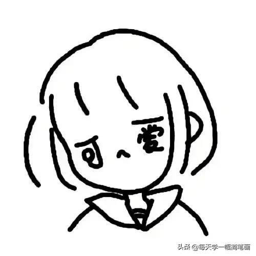 风的简笔画