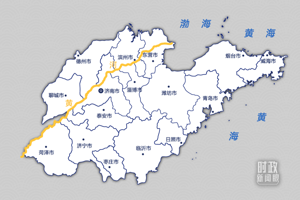 黄河下游南展北分工程