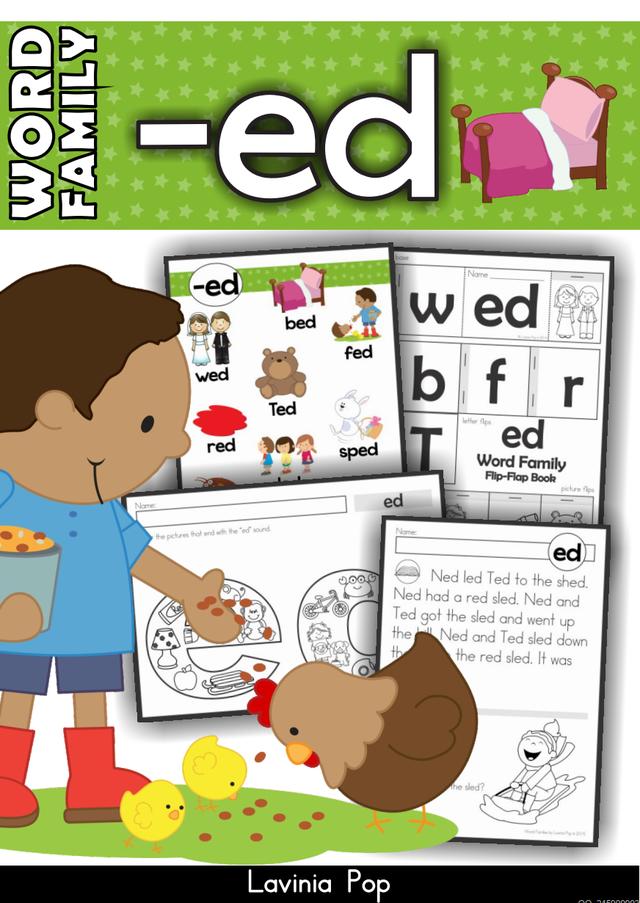 免费分享Word  Family十五本高清PDF，轻松让孩子词汇量翻倍