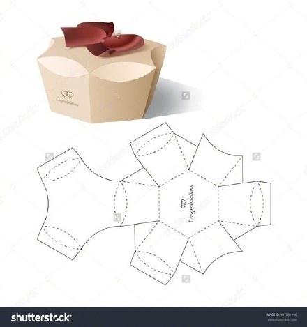 抽屉式包装盒展开图创意包装盒设计展开图