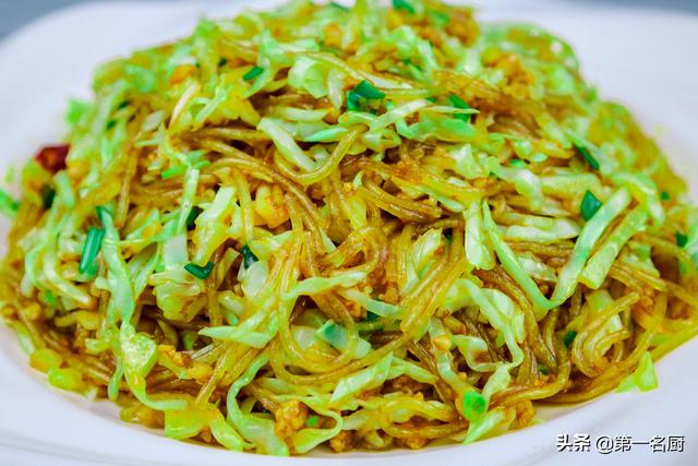 甘蓝炒粉,它号称天然"胃菜"(甘蓝炒粉图片)