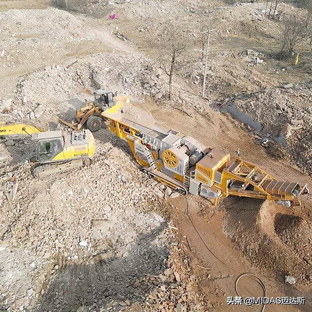 移动式建筑垃圾破碎制砂机