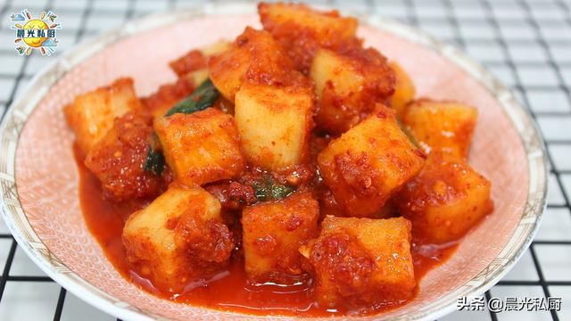 韩国萝卜泡菜的做法