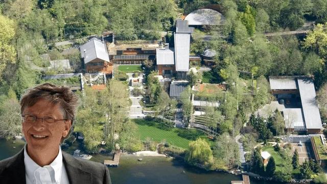 比尔盖茨的房子图片（比尔盖茨的房子图片大全）