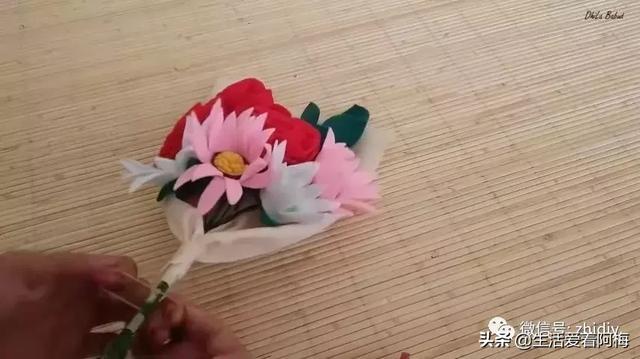 花束包装教程