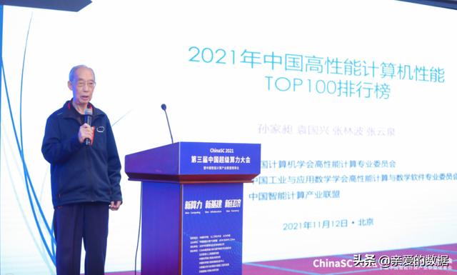 2021中国高性能计算机性能TOP100+国际人工智能性能榜AIPerf500
