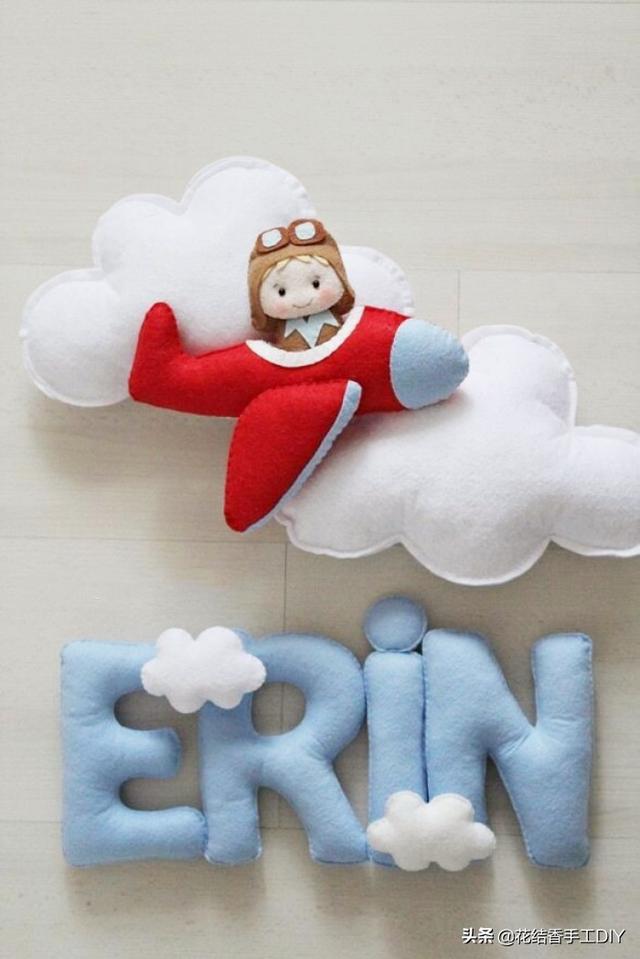 可爱不织布手工制作图片(不织布手工小挂件可爱)