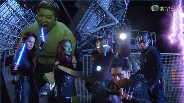 一分钟彩蛋！TVB《爱回家》恶搞复仇者联盟：&ldquo;熊树仁&rdquo;最抢镜